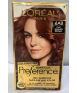 L&#39;Oreal Paris Superior Preference #6AB CHIC AUBURN BROWN Permanent Hair ... - $17.64 CAD
