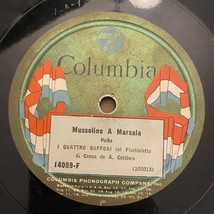 Columbia 14059-f 10” 78 Italian Polka Record - £21.33 GBP