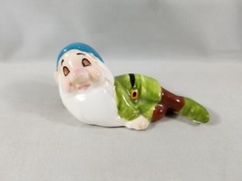 Vintage Walt Disney Productions Sleepy Figurine Snow White Dwarf Ceramic - $14.94