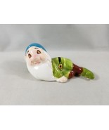 Vintage Walt Disney Productions Sleepy Figurine Snow White Dwarf Ceramic - £11.74 GBP
