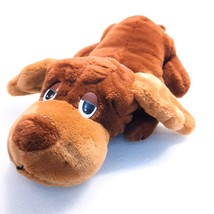 Vintage Walmart pound Puppy Dog Plush Brown stuffed animal toy sad collar tan - £29.85 GBP