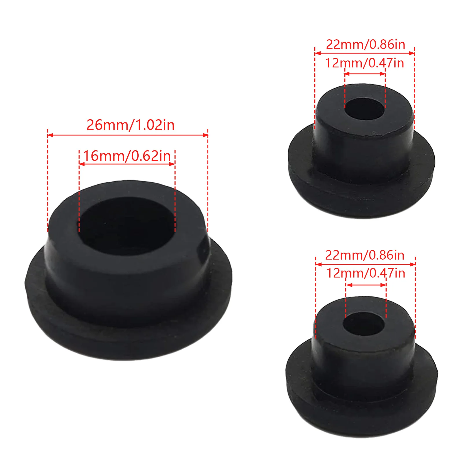 Round Hole Dust Hole Plugs for Jeep Wrangler JL 2018-2021 - £11.50 GBP