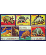 Equatorial Guinea Mi 1352-1358 MNH imperf Dinosaurs, Reptiles ZAYIX 0224... - £3.91 GBP