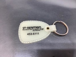 Vintage  Keyring ST-GERMAIN CHEVROLET GEO OLDS Keychain ILE PERROT QC Po... - £5.84 GBP