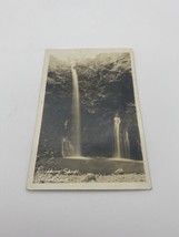 RPPC VINTAGE POSTCARD DRIPPING SPRINGS OKLAHOMA WATERFALL 1935 - £15.72 GBP