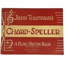 John Thompson&#39;s Cord Speller Music Writing Book Vtg 1948 Willis Music Ci... - $178.09 MXN