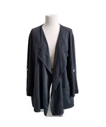 Caroline Rose Gray Sweater Size M Made In USA 67% Bamboo Classic Chic Style - $39.99