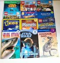 LOT of Books Beginning Level Science Animals Lego Fiction Scholastic Homeschool - £11.70 GBP