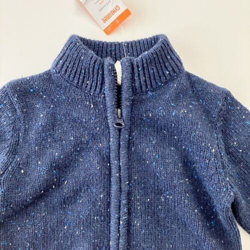 Primary image for Gymboree Baby Boy 6-12 months Blue Cardigan Sweater