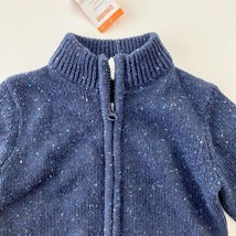 Gymboree Baby Boy 6-12 months Blue Cardigan Sweater - $9.87