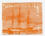 Naval Fleet Review Mar 9 1933 San Pedro Sticker  - $27.72