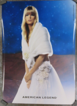 American Legend Mink Fur Poster Advertisement Blackglama 20&quot; x 28&quot; White... - $19.75
