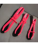 3pc Plastic Hose Pinch Off Pliers Line Clamper  1/2” To 3/4”  Brakes Radiator - €13,68 EUR