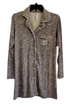 French Affair Pajama,  Pajama Dress, Pajama Sleep Shirt, Long Sleeve Che... - £11.77 GBP