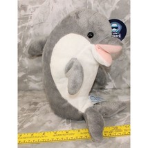 SKIMMER DOLPHIN Melissa and Doug Plush 12&quot; Gray and White Stuffed Animal - £6.13 GBP