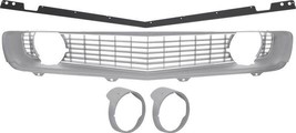 OER Standard Grill Kit With Headlamp Bezels W/O Chrome Ring 1969 Chevy Camaro - £215.54 GBP
