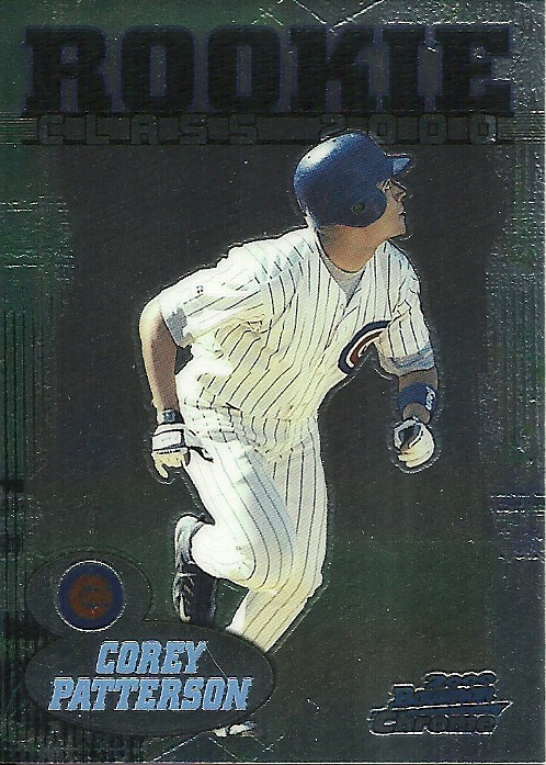 Primary image for 2000 Bowman Chrome Rookie Class 2000 Corey Patterson RC8 Cubs