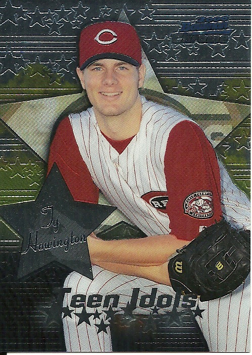 Primary image for 2000 Bowman Chrome Teen Idols Ty Howington T19 Reds