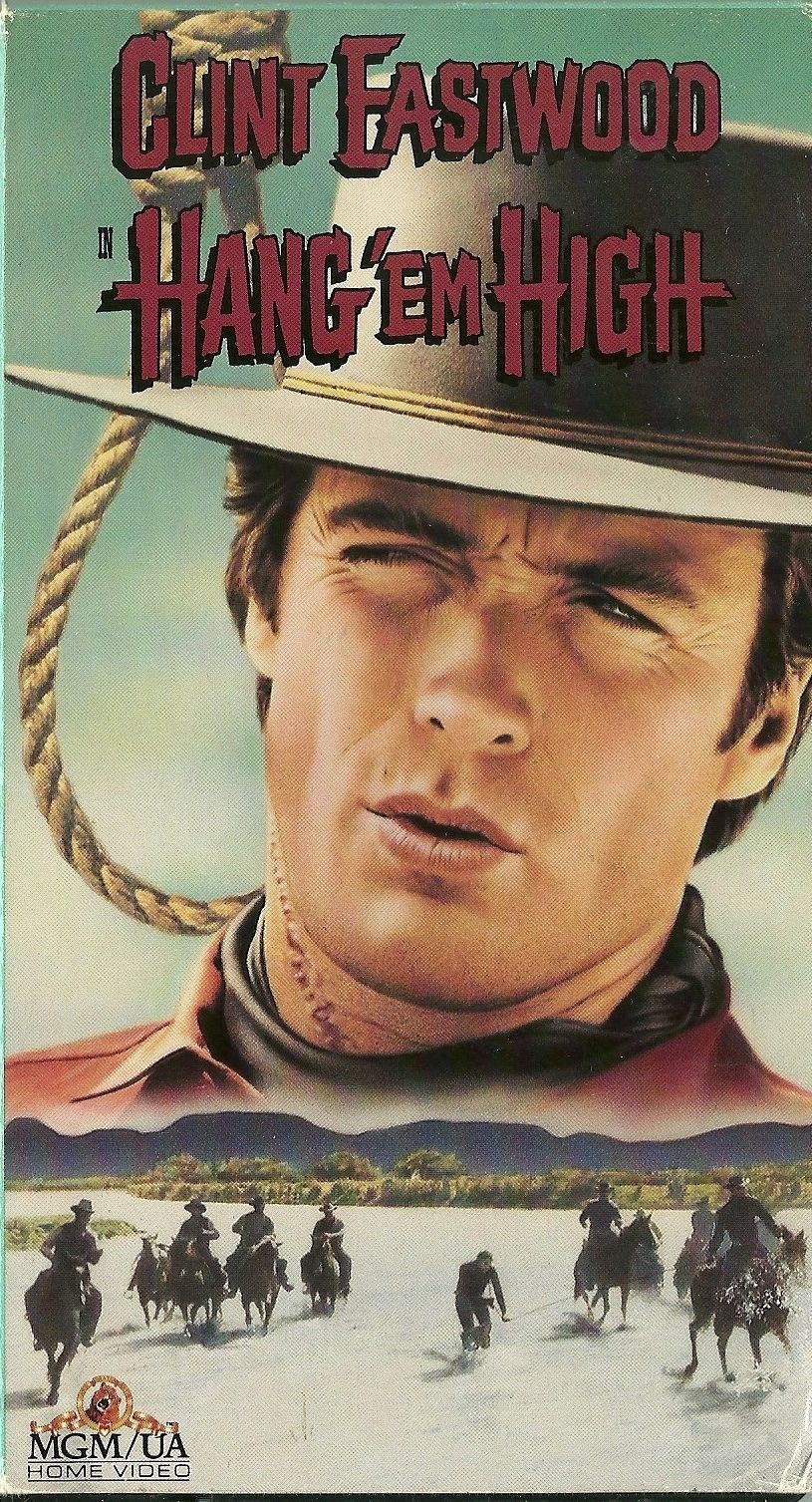 Primary image for Hang 'em High VHS Clint Eastwood