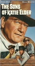 The Sons Of Katie Elder VHS John Wayne Dean Martin - $1.99