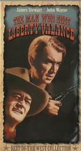 The Man Who Shot Liberty Valance VHS James Stewart John Wayne Lee Marvin - £1.57 GBP