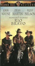 Rio Bravo VHS John Wayne Dean Martin Ricky Nelson Angie Dickinson - £1.59 GBP
