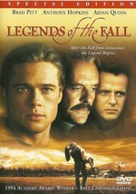 Legends Of The Fall DVD Brad Pitt Anthony Hopkins Julia Ormond - £2.33 GBP