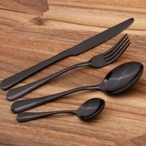 Golandstar Lots 4pcs Stainless Steel Tableware Dinner Spoon Fork Knife Flatware  - $16.65