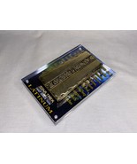 Star Trek, Deep Space Nine, Gold Pressed Latinum Bar, Metal, Display Plaque - $89.09