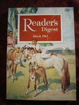 Readers Digest March 1963 James Thurber Cuban Crisis Danny Kaye Alex Haley - £6.51 GBP