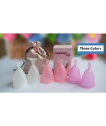 New: Silicone Menstrual Cup Lady Reusable Soft Cups Ship from USA - $7.50
