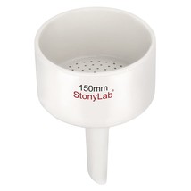 Stonylab Porcelain Buchner Funnel 150 Mm, Porcelain Buchner Filter Funne... - $74.92