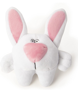 Big Nose Bunny Squeaky Plush Dog Toy , Chew Guard Technology - Whit - $35.63