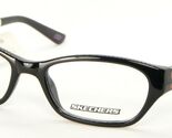 NEW SKECHERS SE1554-1 CHLOE X74 BLKLEO BLACK LEOPARD EYEGLASSES SE1554 4... - $11.88