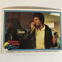 Knight Rider Trading Card 1982  #7 David Hasselhoff - £1.54 GBP