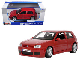 Volkswagen Golf R32 Red 1/24 Diecast Model Car by Maisto - £31.60 GBP