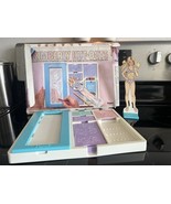 TOMY &quot;Kimberly Kut-Outs&quot; No. 2527 Box Tray Plates Doll Crayon Vintage 1983 - $30.00