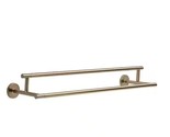 Delta Trinsic 24 in. Double Towel Bar in Champagne Bronze New - £46.49 GBP