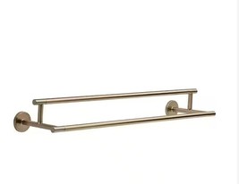 Delta Trinsic 24 in. Double Towel Bar in Champagne Bronze New - £45.88 GBP