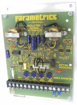 PARAMETRIS BARRY WRIGHT ASSY. 600878 ISOLATED SIGNAL INTERFACE BOARD 680121 - $200.00