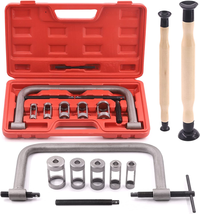 12Pcs Valve Spring Compressor with Valve Lapper Set Auto Compression C-Clamp Too - £29.21 GBP