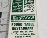 Front Strike Matchbook Cover  Round Table Restaurant  ST Petersburg, FL gmg - $12.38