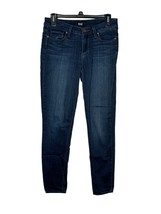 Paige Women&#39;s Jeans Verdugo Ultra Skinny Ankle Mid-Rise Denim Navy Blue Size 27 - £19.56 GBP