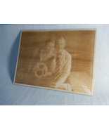 Wedding Wooden Photo Anniversary Gift Custom made with Your Picture - $2,102.89 MXN