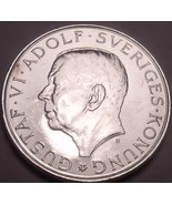 Riesiger Edelstein UNC Schweden 1972 10 Kronor ~ 90th Geburtstag Von Gus... - £24.16 GBP