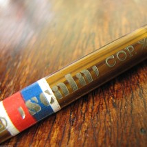 Vintage Wooden Copying Pencil Signed Bohemia Works Bamboo Style Design Nos - £7.73 GBP