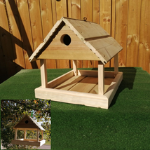 Hanging Bird Table With Nesting Box - £28.27 GBP