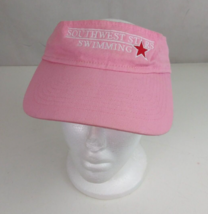 Southwest Stars Swimming Women&#39;s Adjustable Visor Cap Hat 100% Cotton - $11.87