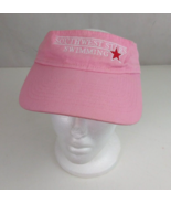 Southwest Stars Swimming Women&#39;s Adjustable Visor Cap Hat 100% Cotton - $16.26 CAD