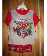 Avengers Baby Clothes 3T Superhero PJ Shorts Outfit New Super Hero Sleep... - $19.47 CAD